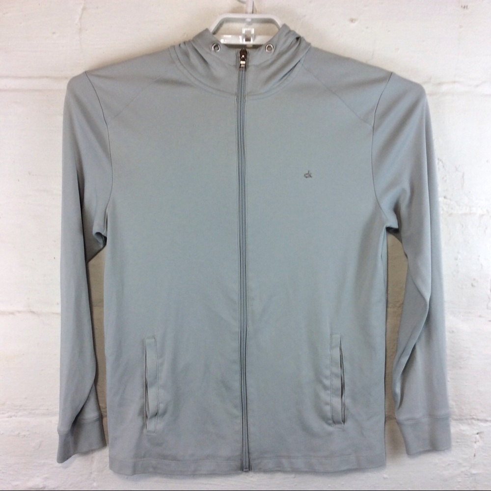 Calvin Klein Body Fit Full Zip Activewear Hoodie L